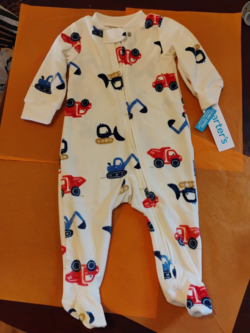 Carter's Truck Sleeper, Gerber Woodland Sleeper, Carter's Ribbed Bear Overalls